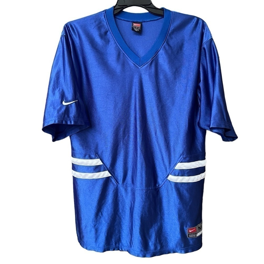 Nike Royal Blue Full Court Shooting Shirt Jersey Men’s Sz M Athletic Activewear